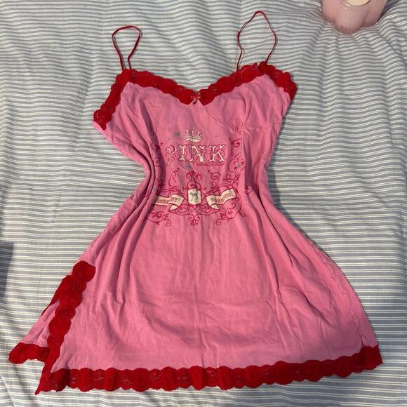 Y2K PINK Victorias Secret Slip Dress Rare - www.disolcolor.com Y2K PINK Victorias Secret Slip Dress Rare - www.disolcolor.com